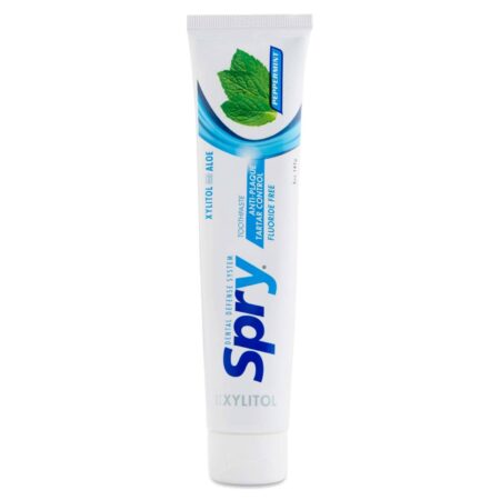 Xlear, Spry® Creme Dental, Hortelã-Pimenta - 141 g - Image 2