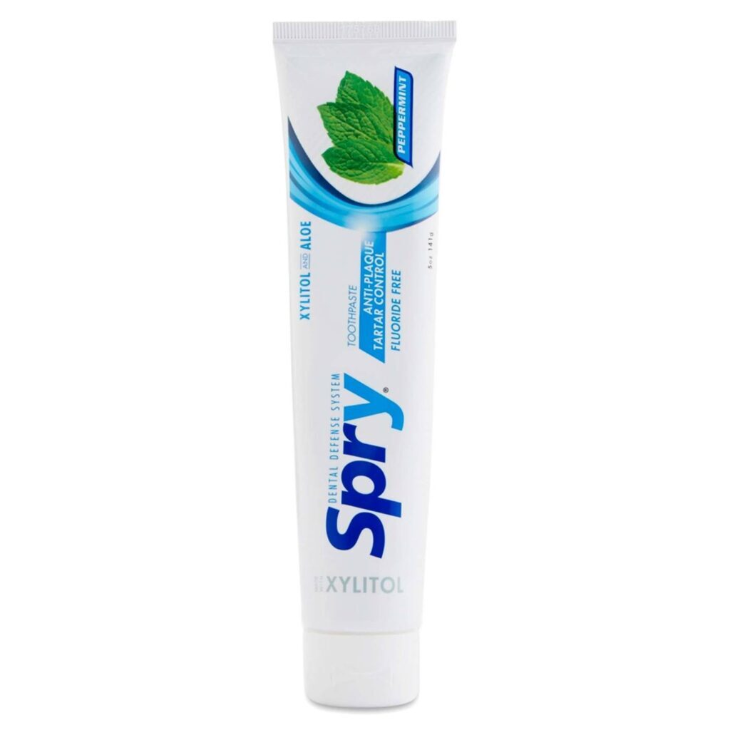 Xlear Spry® Creme Dental Hortelã-Pimenta - 141 g: Higiene Bucal Pura e Refrescante - Imagem 2