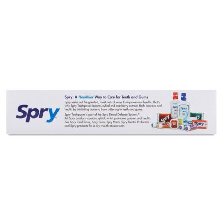 Xlear, Spry® Creme Dental, Hortelã-Pimenta - 141 g - Image 3