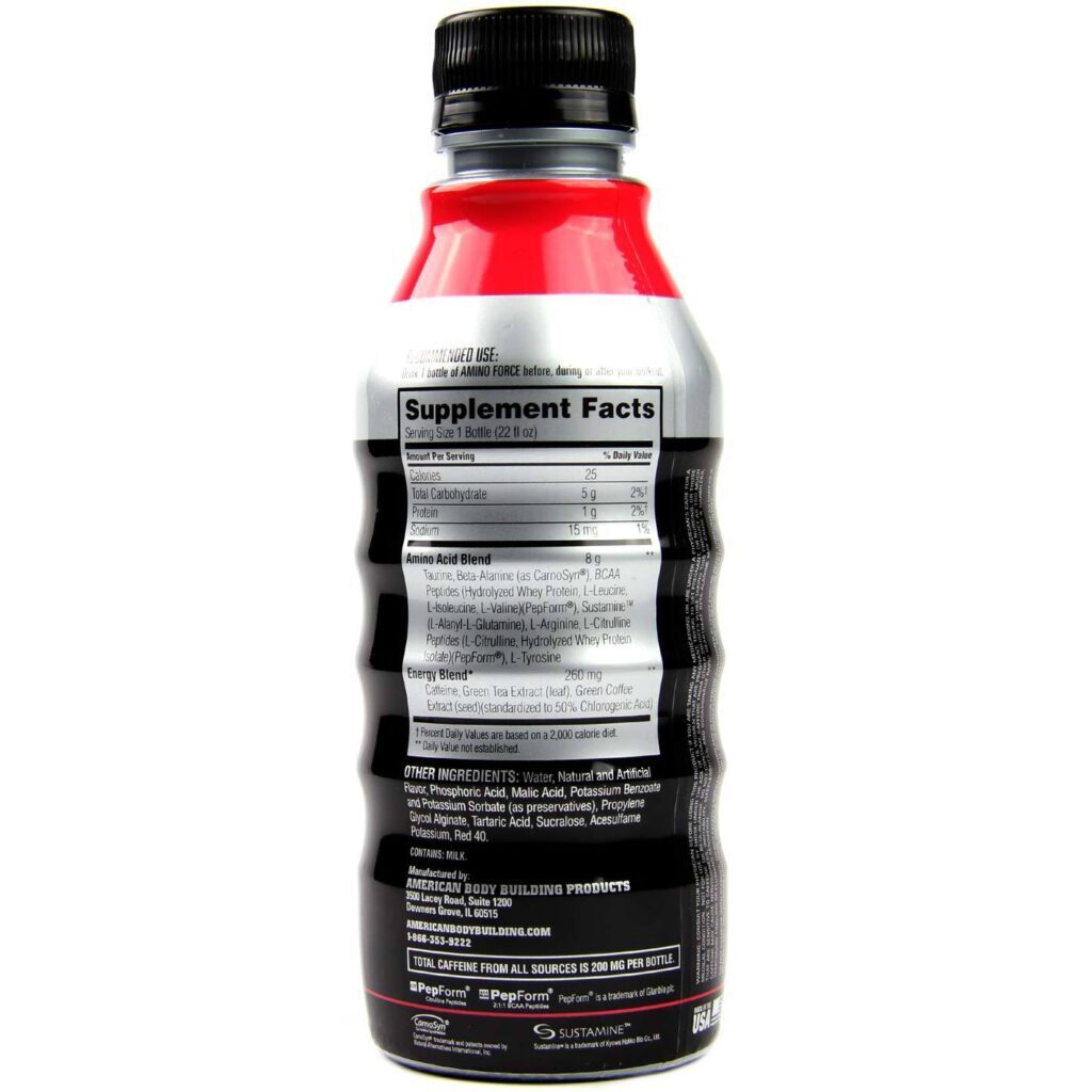 ABB Amino Force 651mL: Potencialize Seus Resultados com Aminoácidos Essenciais no Brasil - Imagem 2