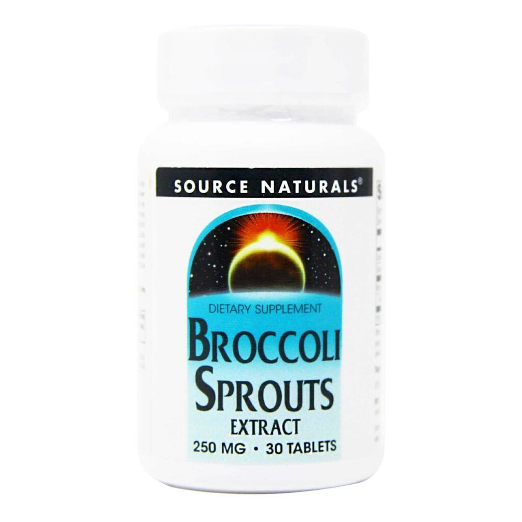 Source Naturals Extrato de Brotos de Brócolis 120 mg - 30 Comprimidos: Potencialize Sua Saúde Naturalmente
