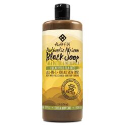 Alaffia Sabonete Preto Autêntico Eucalipto e Melaleuca - 950ml (32 fl oz)