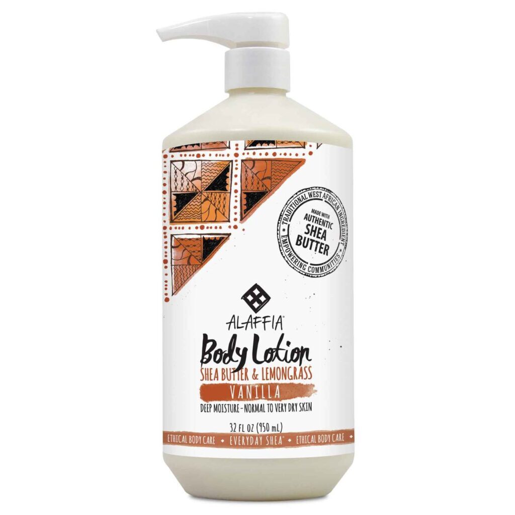 Alaffia Hidratante Corporal Baunilha 950mL - Nutrição Profunda para Sua Pele