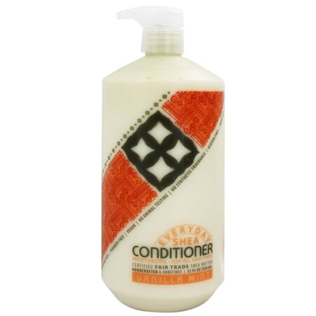 Alaffia, Conditioner de Shea - Baunilha-Hortelã - 950mL (32 oz)