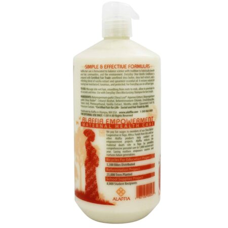 Alaffia, Conditioner de Shea - Baunilha-Hortelã - 950mL (32 oz) - Image 2