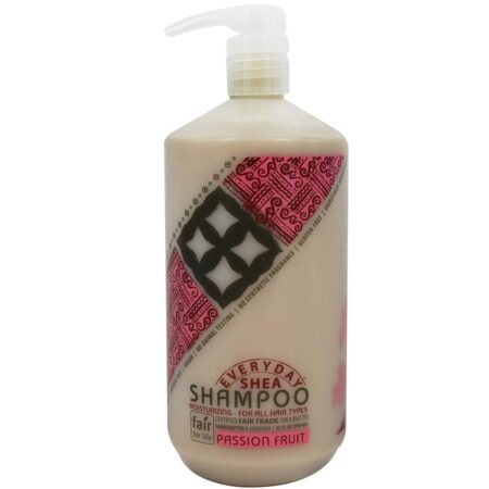 Alaffia, Shampoo de Shea para Uso Diário - Maracujá - 32 oz (950mL)