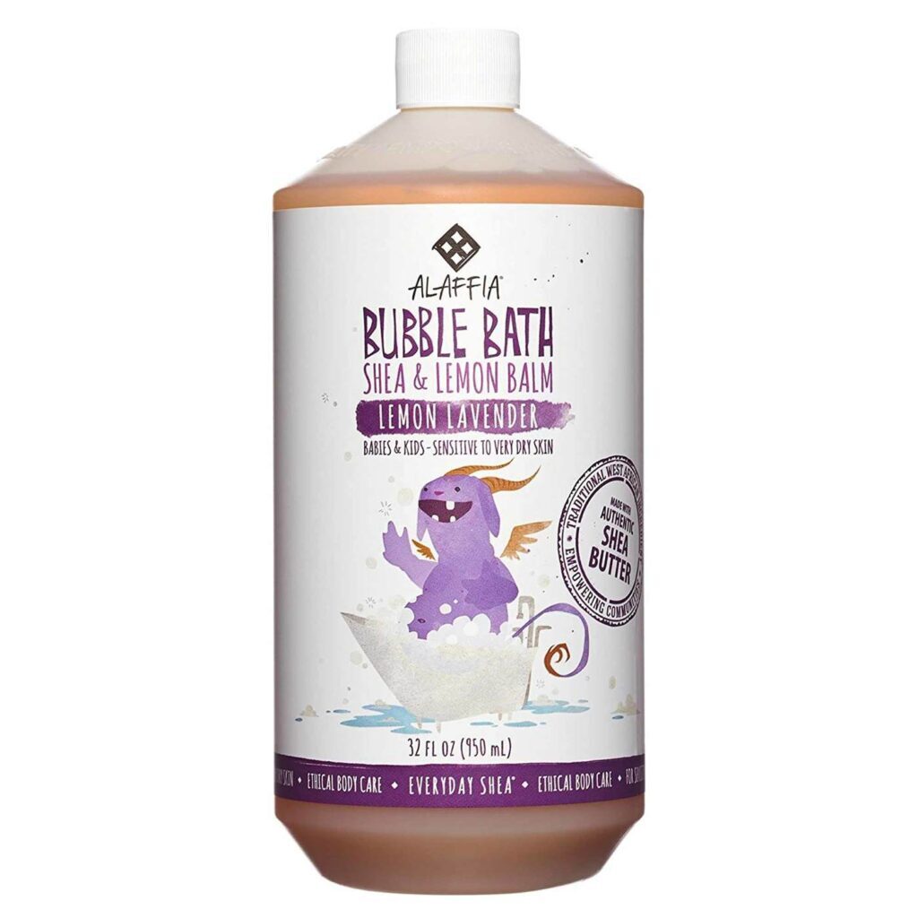 Alaffia Banho de Espuma Karité 950ml (32 fl oz) - Limpeza Suave e Hidratação Profunda