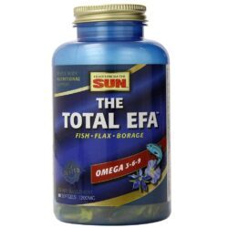 EFA Total Health From The Sun: Ômega 3, 6 e 9 - 90 Cápsulas para Bem-Estar Completo no Brasil