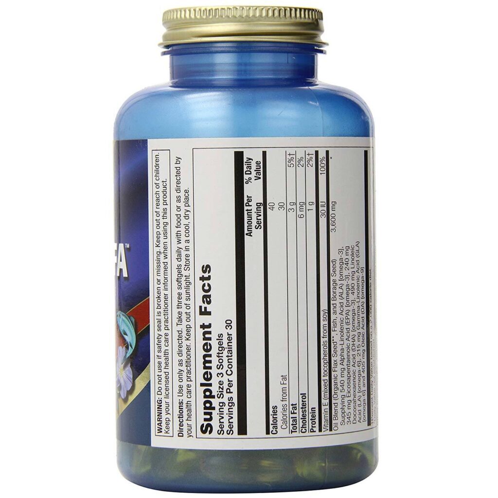 EFA Total Health From The Sun: Ômega 3, 6 e 9 - 90 Cápsulas para Bem-Estar Completo no Brasil - Imagem 2