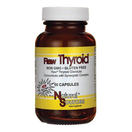 Raw Thyroid Natural Sources 60 Cápsulas