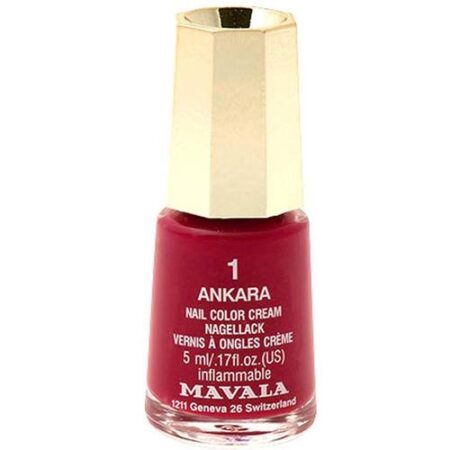 Mavala Mini Nail Color, Vermelho - Ankara - .17 fl oz