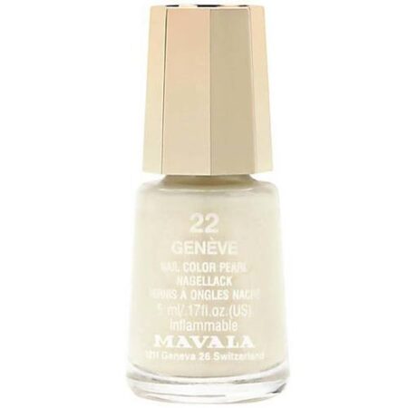 Mavala, Mini Esmalte para Unhas - Branco Genebra - 5 mL (0,17 fl oz)