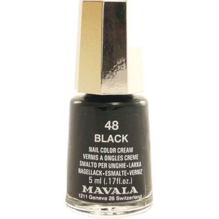 Mavala, Mini Esmalte para Unhas - Preto - 5mL (0,17 fl oz)