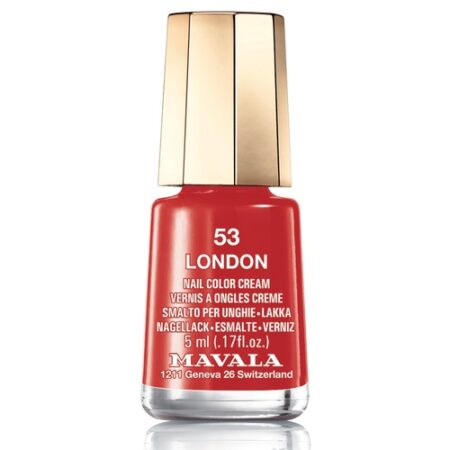 Mavala Mini Nail Color, Vermelho - London - .17 fl oz