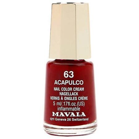 Mavala Mini Nail Color, Vermelho - Acapulco - .17 fl oz