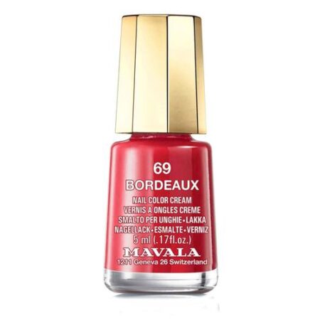 Mavala Mini Nail Color, Vermelho - Bordeaux - .17 fl oz