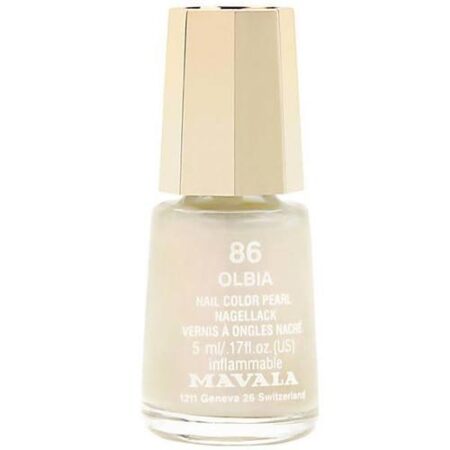 Mavala, Mini Esmalte para Unhas - Pérola Olbia - 5mL (0,17 fl oz)