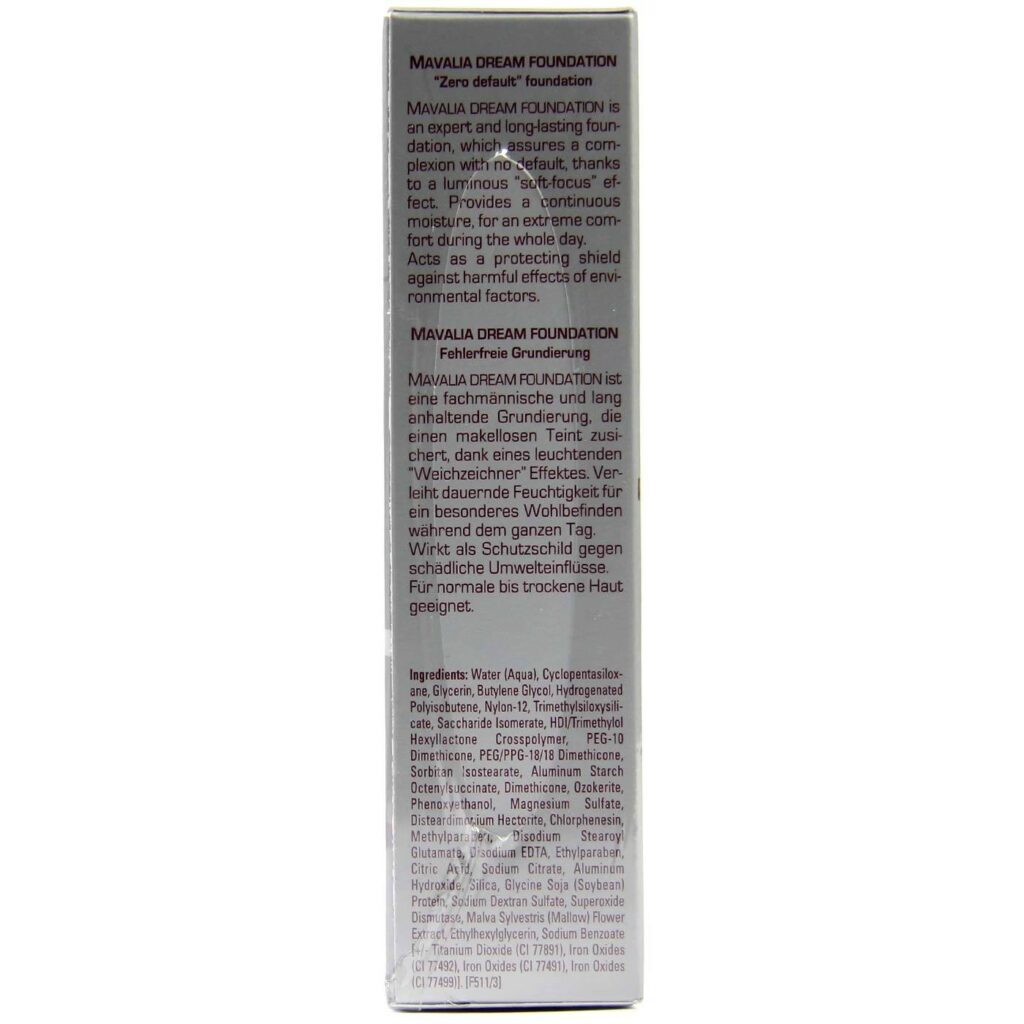 Mavala Mavalia Base Facial dos Sonhos Soft Beige - Hidratação e Acabamento Perfeito 30ml - Imagem 3
