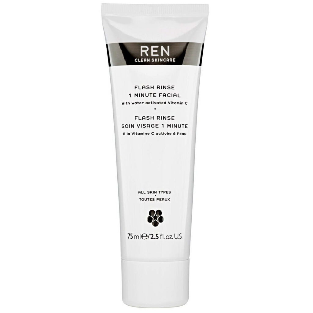 REN Clean Skincare Flash Rinse 1 Minuto Facial - 74ml: Renovação Profunda Instantânea