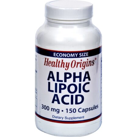 Healthy Origins, Ácido alfa-lipóico - 300 mg - 60 Cápsulas