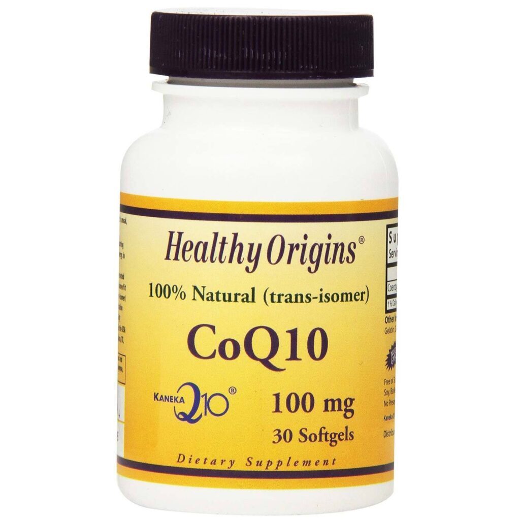 Healthy Origins CoQ10 100 mg - 30 Cápsulas em Gel: Energia e Saúde Cardiovascular para o Brasil