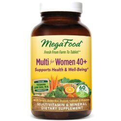 MegaFood Multi For Women 40+ - 60 Tabletes: Suplemento Essencial para Mulheres Acima de 40 Anos