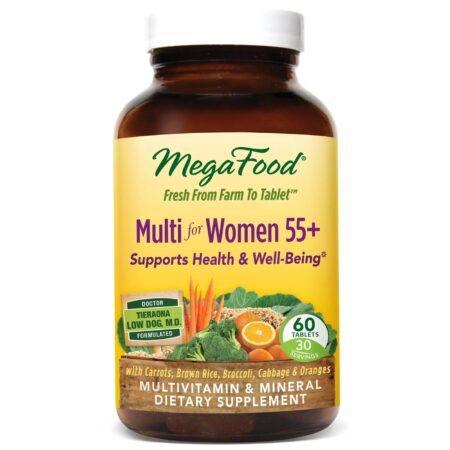 MegaFood, Multivitamínicos e Minerais para Mulheres de 55 anos ou mais - 60 Tabletes