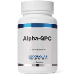 Douglas Labs Alpha-GPC – 60 Cápsulas: Potencializador Cognitivo e Neuroprotetor no Brasil