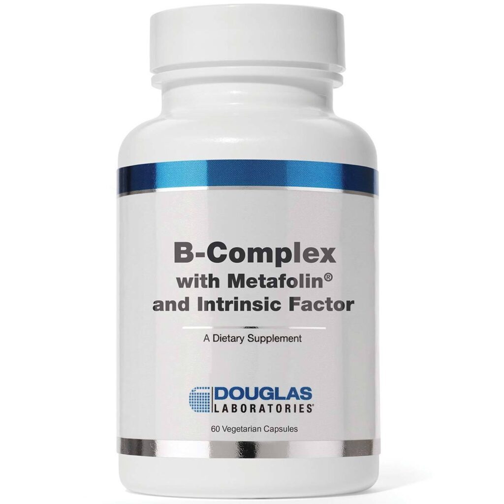 Douglas Labs Complexo B Metafolin® Fator Intríseco 60 Cápsulas Vegetarianas - Energia e Bem-Estar