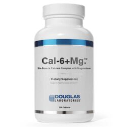 Douglas Labs Cal-6+Mg - 250 Tabletes: Sua Fonte Essencial de Cálcio e Magnésio no Brasil