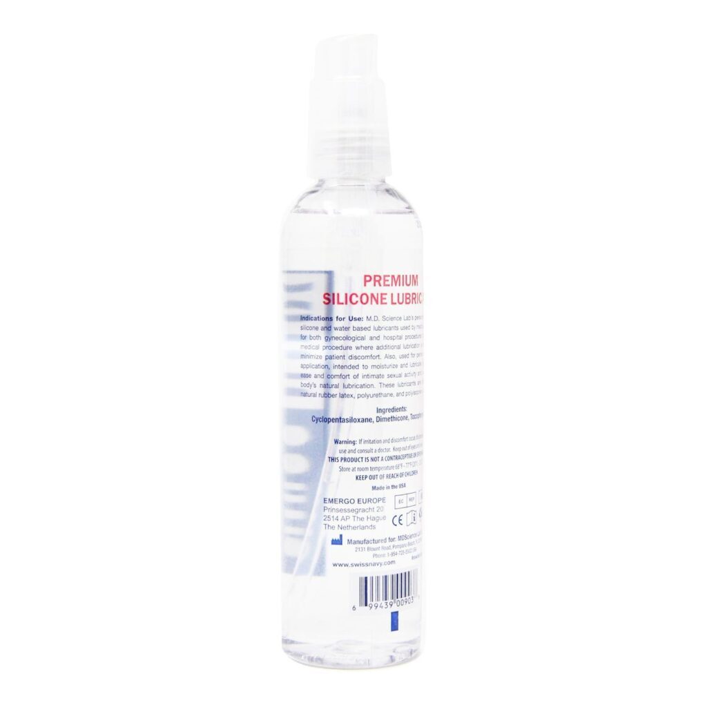 Swiss Navy Lubrificante Silicone Premium 237ml: Sua Escolha Segura no Brasil - Imagem 2