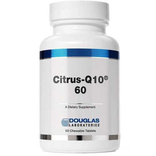 Douglas Labs Citrus-Q10 - 60 Tabletes - 60mg: Coenzima Q10 Pura para Sua Saúde