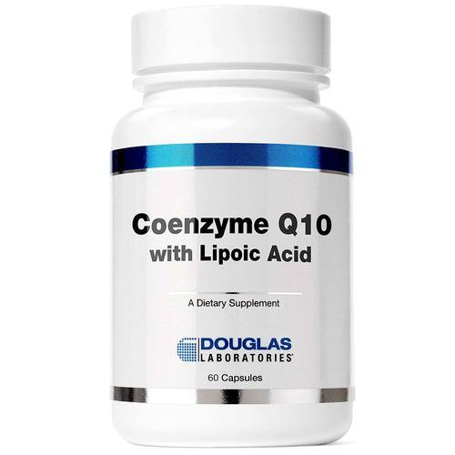 Douglas Labs Coenzima Q10 com Ácido Lipoico - 60 mg - 60 Cápsulas: Energia Celular e Antioxidante para Você