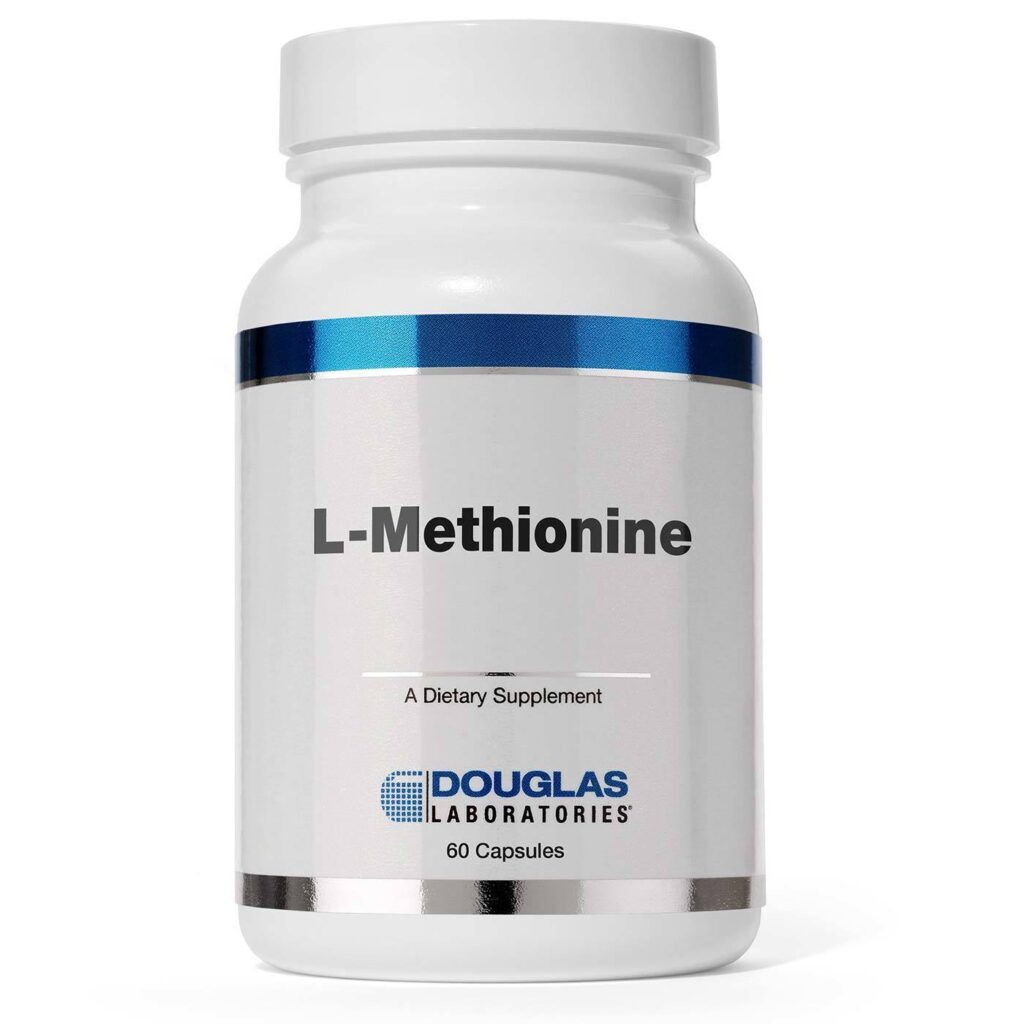 Douglas Labs L-Metionina - 60 Cápsulas: Aminoácido Essencial para Saúde e Bem-Estar