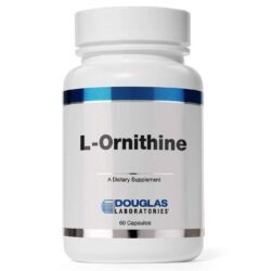 Douglas Labs L-Ornitina – 60 Cápsulas: Energia e Recuperação Muscular Otimizadas