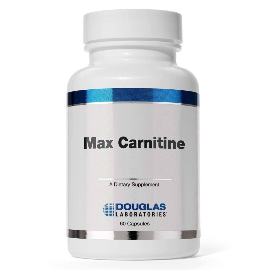 Douglas Labs Max L-Carnitina - 60 Cápsulas: Energia e Metabolismo