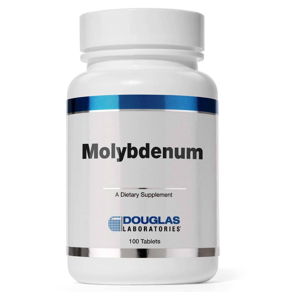 Douglas Labs Molibdênio - 250 mcg - 100 Tabletes: Essencial para Detox e Metabolismo no Brasil