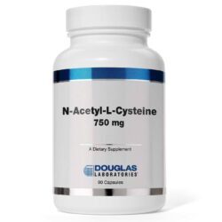 Douglas Labs N-Acetil-L-Cisteína (NAC) – 90 Cápsulas: Fortalecimento Imunológico e Detoxificação