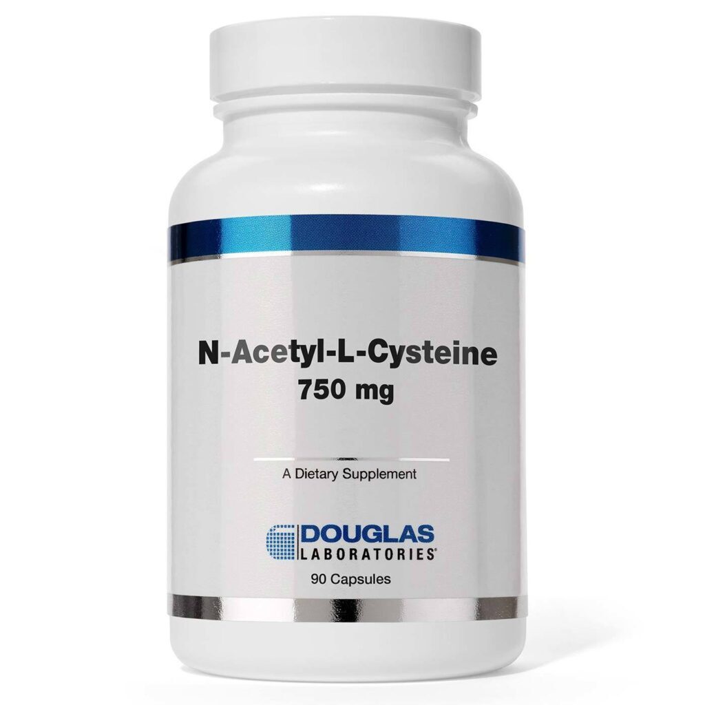 Douglas Labs N-Acetil-L-Cisteína (NAC) - 90 Cápsulas: Fortalecimento Imunológico e Detoxificação