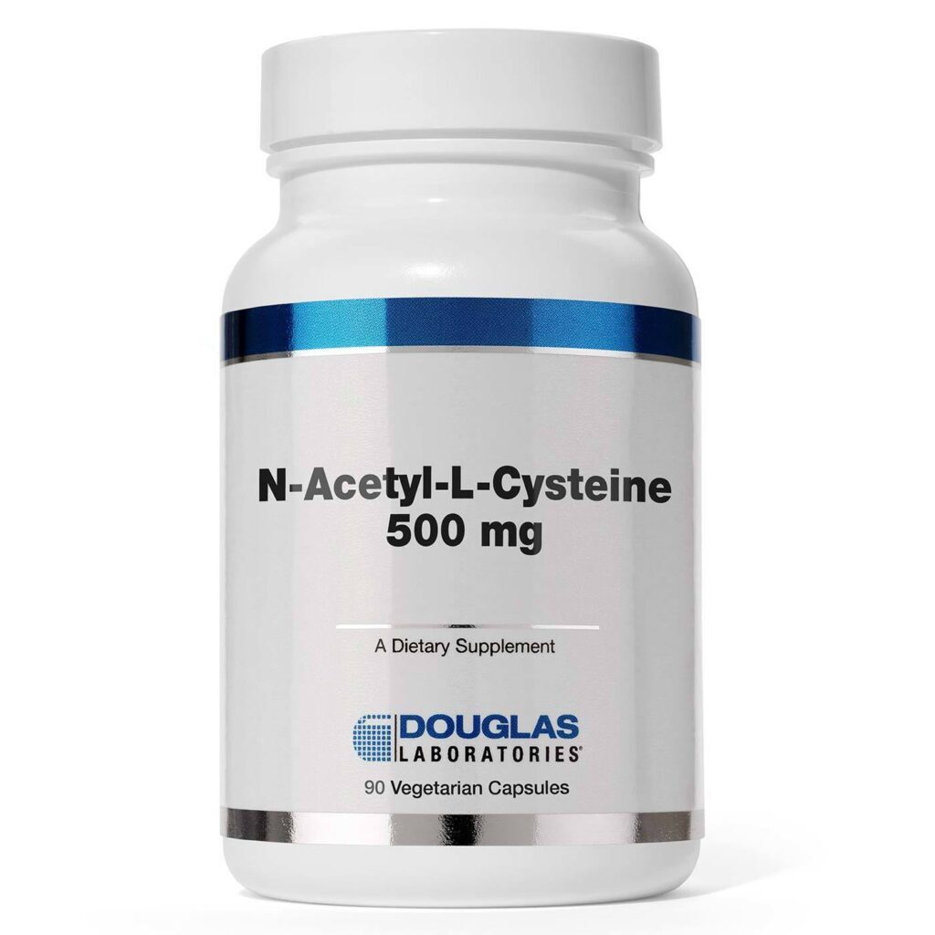N-Acetil-L-Cisteína Douglas Labs 90 Cápsulas Vegetais - NAC Puro