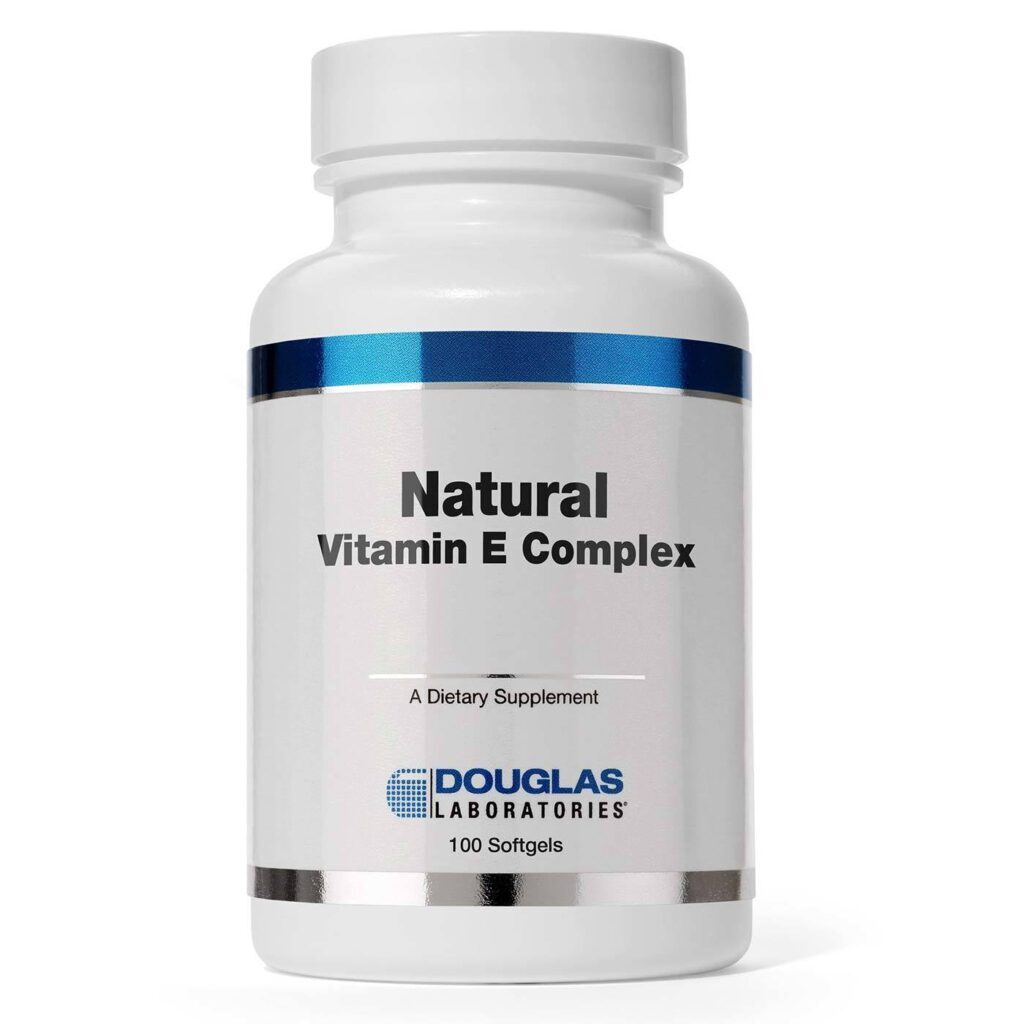 Douglas Labs Vitamina E Complexo Natural 400 UI - 100 Cápsulas Gelatinosas