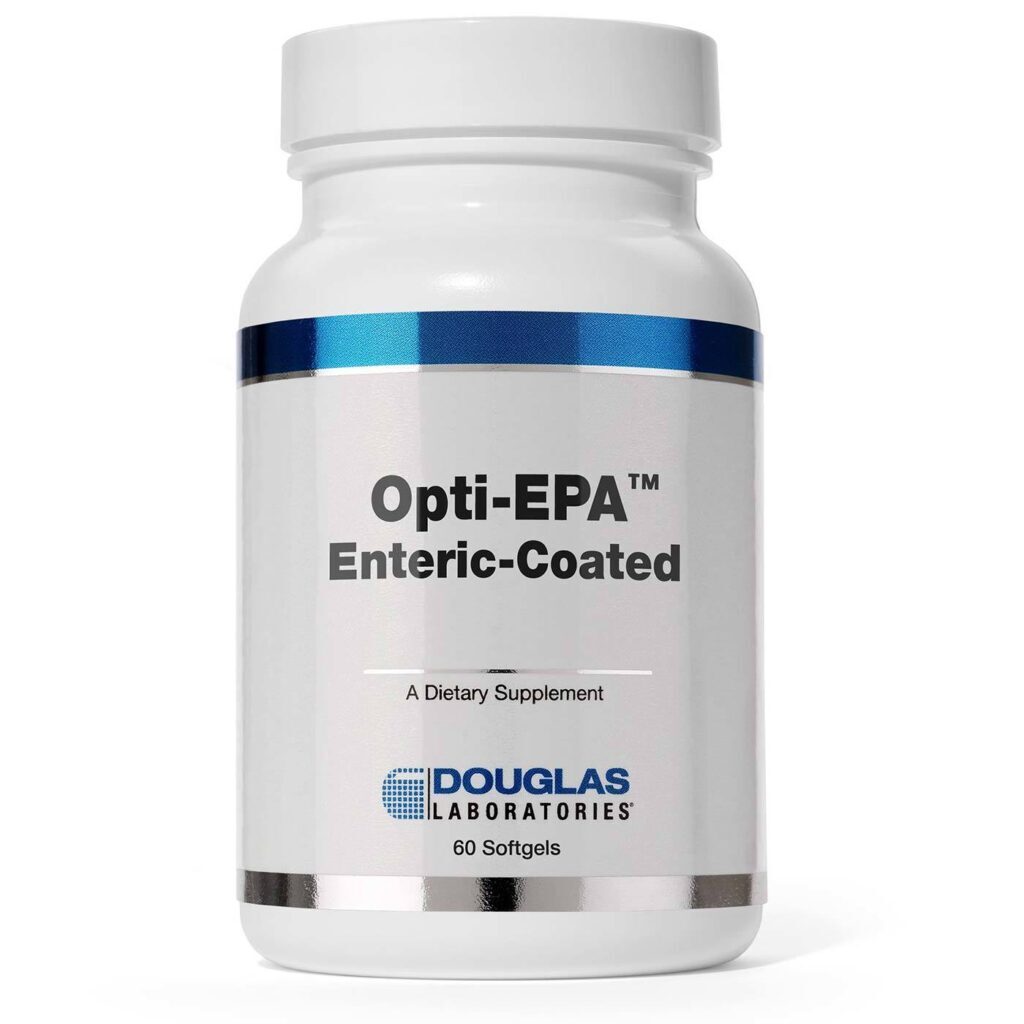 Douglas Labs Opti-EPA Revestimento Entérico - 60 Cápsulas Gel: Saúde Cardiovascular e Bem-Estar Óleo de Peixe Puro