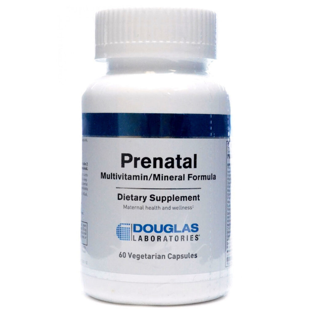 Douglas Labs Fórmula Multivitamínica Pré-Natal - 60 Cápsulas Vegetarianas