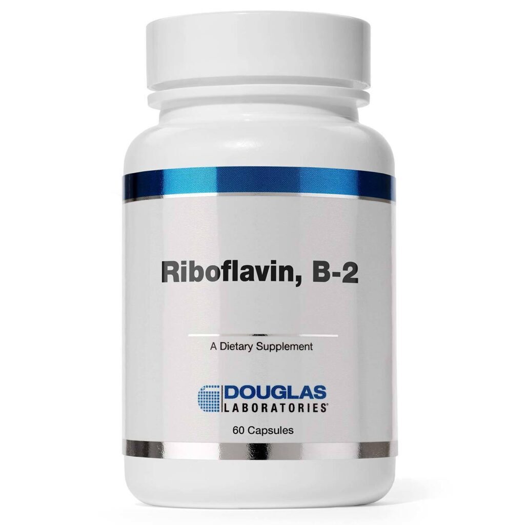 Douglas Labs Riboflavina (Vitamina B2) 60 Cápsulas - Essencial para Energia e Metabolismo