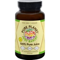 Pure Planet Just Barley® Suco de Cevada - 180 Cápsulas Vegetarianas