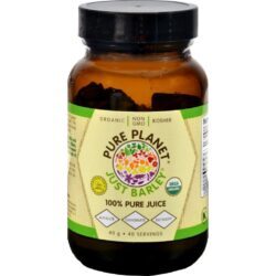 Pure Planet Cevada Orgânica em Pó - 40g: Energia Pura para o Seu Dia