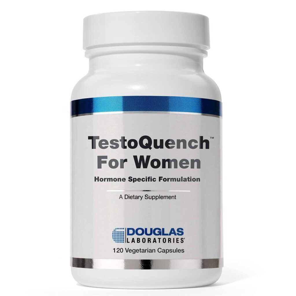 Douglas Labs TestoQuench For Women - 120 Cápsulas Vegetarianas para Equilíbrio Hormonal