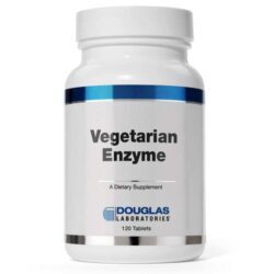 Douglas Labs Vegetarian Enzyme - 120 Tabletes: Saúde Digestiva e Nutricional