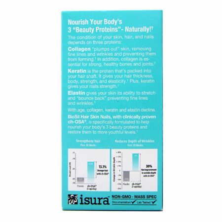 BioSil Natural Factors - 120 Cápulas Vegatarianas - Image 3