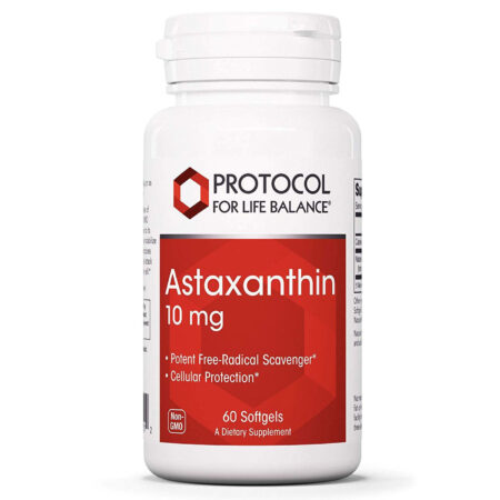 Protocol for Life Balance Astaxantina - 10 mg - 60 Cápsulas em Gel